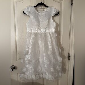 Girls White Dress